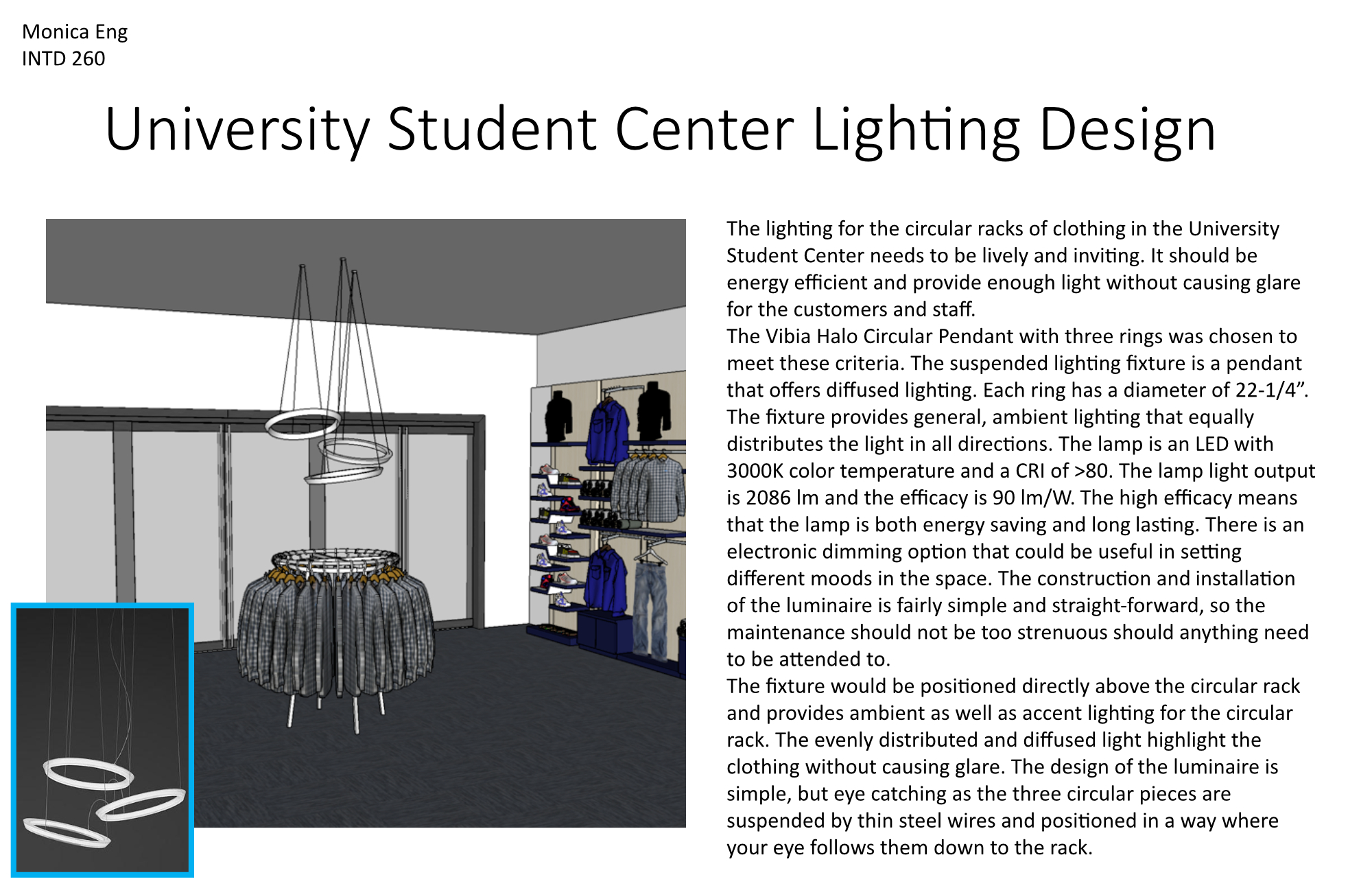 University Student Center Lighting Design Monica Eng Interior Designer
